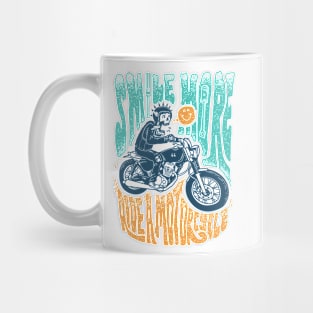 Smile More Ride a Motorcycle Mug